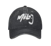 Cappellino da Baseball con Logo Milo J, alla Moda, da Donna e da Uomo, Lavato, Hip Hop, Design di Alta qualità, da Tennis e Skate, con Snapback, Regalo di Compleanno