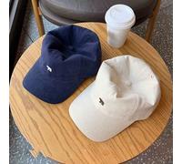 Cappellino da baseball con orso polare, fa sembrare il viso più piccolo, circonferenza della testa grande, parte superiore morbida, nuovo stile americano cappello da donna con visiera per protezione s