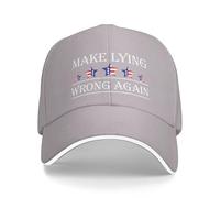 Cappellino da Baseball da Donna con Scritta Rendi la menzogna sbagliata di n