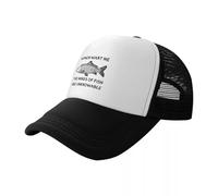 Cappellino da Baseball da Donna, Maglietta Want Me, The Minds of Fish Are Unknowable, Maglietta Divertente, Cappello Vintage di Lusso da Donna e Uomo