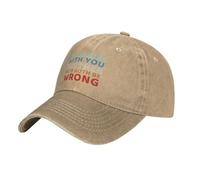 Cappellino da baseball da donna Potrei essere d'accordo con te, ma allora