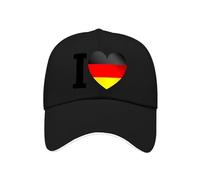 Cappellino da Baseball da Uomo E da Donna Stile Polo Conamo La Germania Bandiera Nazionale Classico Sportivo Casual Tinta Unita Ideale per Il Sole Coppa del Mondo