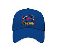 Cappellino da Baseball da Uomo Recognition con Corea del Sud Bandiera Nazionale Regolabile Taglia Unica Cappello Sportivo Leggero Traspirante con Fascia Assorbi Sudore Coppa del Mondo