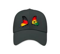 Cappellino da Baseball da Uomo Recognition con Farfalle Tedesche Bandiera Nazionale Regolabile Taglia Unica Cappello Sportivo Leggero Traspirante con Fascia Assorbi Sudore Coppa del Mondo