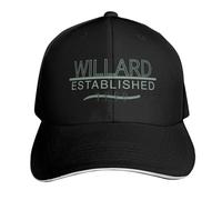 Cappellino da Baseball della confraternita Willard, fondato nel 1889, con Visiera, alla Moda, da Spiaggia, Vintage, da Donna, per Il Sole, da Uomo.