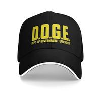 Cappellino da Baseball Doge Department of Government Efficiency Doge Gear Regolabile Protezione Solare Estiva Uomo Hip Hop Cappelli Casual