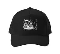 Cappellino da Baseball Entra, perdente, stiamo Facendo la volontà di Dio. Divertente Citazione sulla Balena, Berretto Casual con Visiera Curva per Viaggiare, Traspirante, Stile Streetwear.