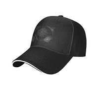 Cappellino da Baseball Halloween Spider Web Cappello da Sole Estivo Sportivo Cappello Baseball Unisex Trucker cap per Badminton Tennis Pesca