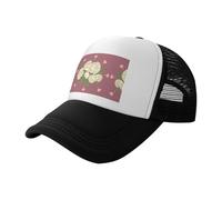 Cappellino da baseball in rete per adulti, con rosa bianca dell'amore, realizzato in 100% poliestere, adatto per l'uso quotidiano, viaggi, sport e altre occasioni.