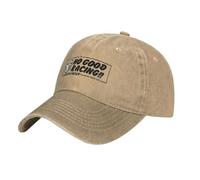 Cappellino da Baseball Lavato No Good Racing con Logo Popolare y2k, Carino, Estivo, da Uomo e da Donna, per Escursionismo, Pesca, Cappellino Snapback con Logo Personalizzato