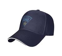 Cappellino da Baseball Massachusetts State Police Trucker cap Traspirante Cappello Baseball Unisex Cappello da Sole Estivo per Sport Pesca Campeggio