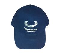 Cappellino Da Baseball Midland Helicopter - Blu : MH-CAP