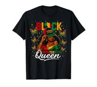 Cappellino da Baseball Nero Juneteenth Queen 1865 Pride History Women Maglietta con Stampa Grafica Economica, Uomo, Nero, S