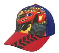 Cappellino da baseball Nickelodeon per ragazzi Blaze e la Monster Machine - 100% cotone, rosso