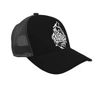 Cappellino da Baseball Odin Viking Norse Wolf Trucker Berretto Casuale Cappello da Sole Estivo Vintage Trucker cap per Sport Badminton Tennis