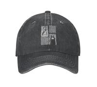 Cappellino da Baseball ORFEO & EURIDICE Lover Stuff Uomo Donna Moda Denim Consumato Hadestown Copricapo Musicale