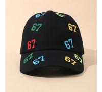 Cappellino da baseball per bambini Italian Brainrot Six Seven 67 Cappellino da baseball 67 Six Seven Cappellino per neonati Ragazzo Ragazza Per viaggi vacanze estate spiaggia 3-12 anni 8-11Y,12-16Y,3-
