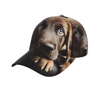 Cappellino da baseball per cuccioli di cane da golf cappello da papà cappello da sole regolabile unisex cappelli da camionista cappello prestazioni nero