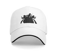 Cappellino da Baseball Primaverile Charlies Angels Nero KPOP Rock Street Style Stampa Sole Trucker Unisex-Adolescenti Regolabile Snapback Cappello