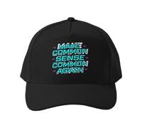Cappellino da Baseball Rendiamo di Nuovo Comune Il Buon Senso, Cappellino Morbido Stile Anni '80 per Palestra e Fitness, Traspirante e Leggero.