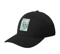 Cappellino da Baseball Richard Wright Us And Them con Protezione UV Solare Nero Rigido Personalizzato da Uomo e da Donna