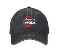 Cappellino da Baseball Rock elettronico Depeche Cool Mode Personalizzato Protezione Solare Snapback Caps Cappello da papà Regolabile da Uomo da Donna in Cotone, per Tutte Le Stagioni