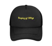 Cappellino da Baseball Runes e Acquisto GF 100gp Meme Mesh Snapback Moda Cappelli da Baseball Casual Casquette Outdoor Uomo E