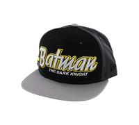 Cappellino Da Baseball SnapItBack Da Uomo Batman, Nero/Grigio, Piccolo/Medio