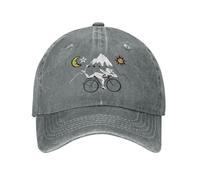 Cappellino da Baseball Unisex Bicycle Day Albert Hofmann LSD Agld Blotter Party Distressed Damln Cappellino Vintage Outdoor Running Copricapo