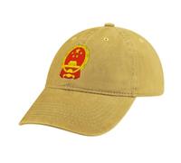 Cappellino da Baseball Uomo Estivo bandiera Cappelli Unisex Traspirante Giallo Trucker Cappello da Baseball con la bandiera della Repubblica Popolare Cinese Visiera Berretto Donna Hip Hop cap