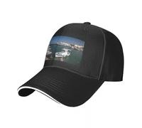 Cappellino da Baseball Venetian Harbour Heraklion Creta Grecia Nuovo Lusso Uomo Protezione UV Solare Lusso Donna Uomo
