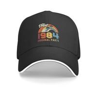 Cappellino da Baseball Vintage 1984 Viaggiberretto Classic,Casual Berretto Baseball cap per Uomo Donna Outdoor