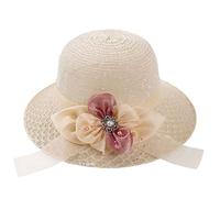 Cappellino da baseball vintage, coreano, cappello da spiaggia turistico, cappello da pescatore, cappello pelvico, cappello da coda di cavallo da donna, beige., Taglia unica