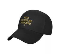 Cappellino da Baseball Well Excuse Me Princess Golf Derby Nuovo novità Cappello da Donna e da Uomo