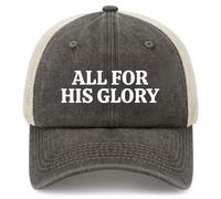 Cappellino da Berretto da Baseball all for His Glory Cappellino con