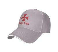 Cappellino da Berretto da Baseball Deus Vult Crusader Knight Templar