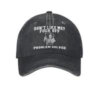 Cappellino da Berretto da Baseball Don't Like Me Fuck off Problem