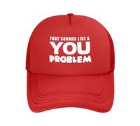 Cappellino da Berretto da Baseball That Sounds Like A You Problem Asciugatura Rapida Cappello UPF Protection Berretto da Baseball per Golf Sportive Donna Estivo
