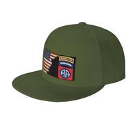 Cappellino da Berretto da Baseball US Flag 82nd-Skyjump-with-Scout-Tab