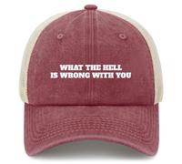 Cappellino da Berretto da Baseball What The Hell is Wrong with You