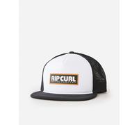 Cappellino da camionista Snapback da uomo Rip Curl ~ Big Mumma bianco nero