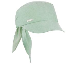 Cappellino da Donna Cotton Chambray by Seeberger verde One Size