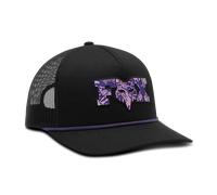 Cappellino da donna FOX Image Phantom Rope Trucker Nero Nero