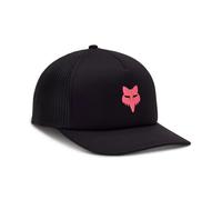 Cappellino fox trucker boundary donna nero rosa