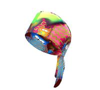 Cappellino da lavoro da donna con bottone e fascia antisudore Cappelli stampati copritesta regolabile cravatta posteriore cappello copricapo per adulti gatto gattino famiglia felino