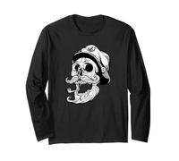 Cappellino da Marinaio con Teschio, Capitano Maglia a Manica