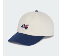 adidas Unisex - Adulto Food Graphic Dad cap, off White/Dark Blue, S-M