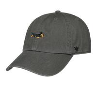 47 Brand Cappellino Clean Up Dog Ricamo Non strutturato Visiera curva Grigio Taglia unica