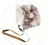 Cappellino Donna Invernale - Cappello Invernale da Cacciatore con Orecchio Foderato in Morbido Pile Caldo Cinturino Regolabile per Il Mento in Caso di Freddo per Sci Snowboard (Light Gray One Size)