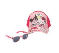 Cappellino e Occhiali da Sole Dora la Exploradora Set Bambini Originale - Cappellino Infantile Regolabile e Occhiali da Sole UV Protezione Solare Design Dora la Exploradora, Accessori Estate Bambino